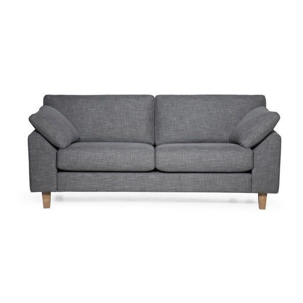 Szara sofa Scandic Garda, 186 cm