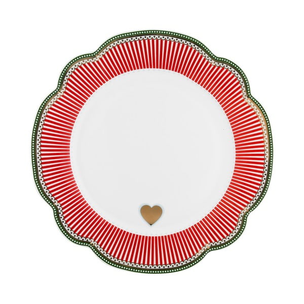 Porcelanowy talerz Holiday Lisbeth Dahl, 24 cm, 4 szt.-image-1