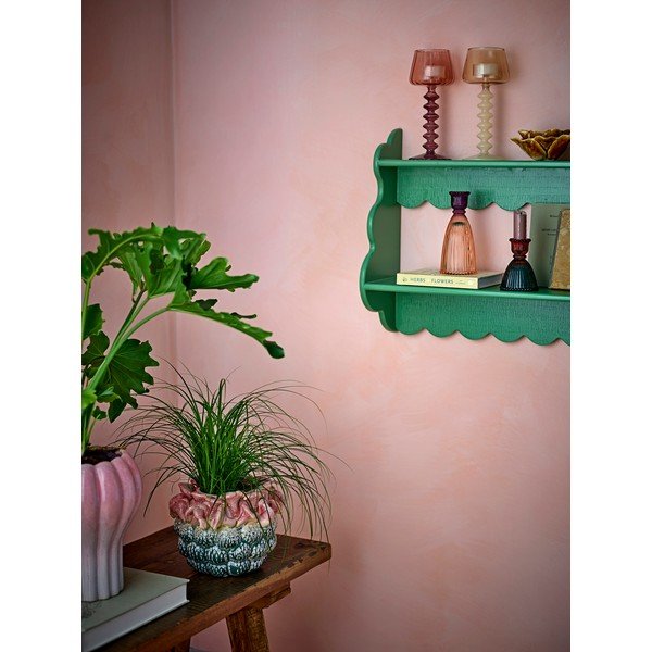 Zielona wielopoziomowa półka z litego drewna jodłowego 49,5 cm Salla – Bloomingville-image-4