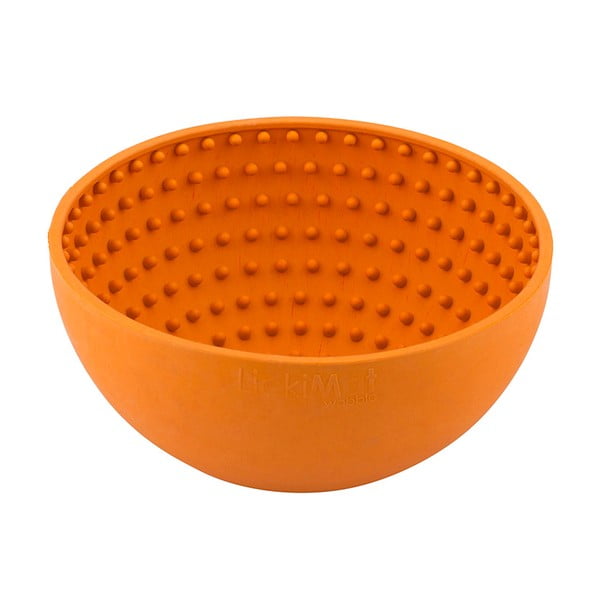 Miska do lizania Wobble Orange – LickiMat-image-1