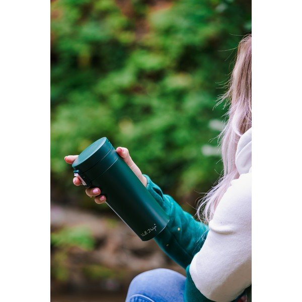 Zielony podróżny kubek termiczny Vialli Design Fuori, 400 ml-image-3