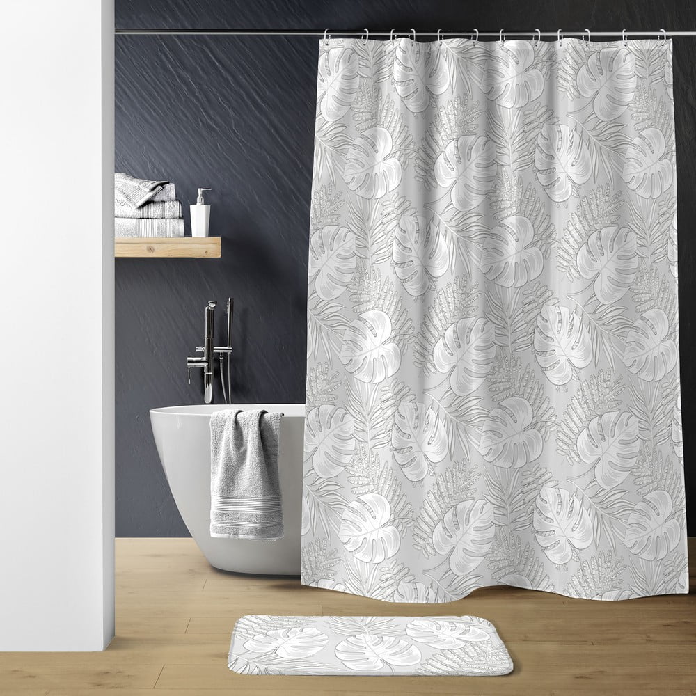 Zasłona prysznicowa 180x200 cm Amber – douceur d'intérieur (zdjęcie 3)