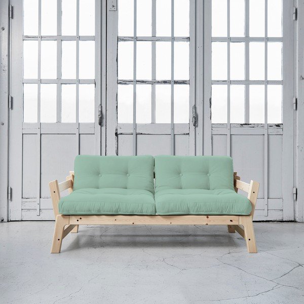 Sofa rozkładana Karup Step Natural/Peppermint-image-1