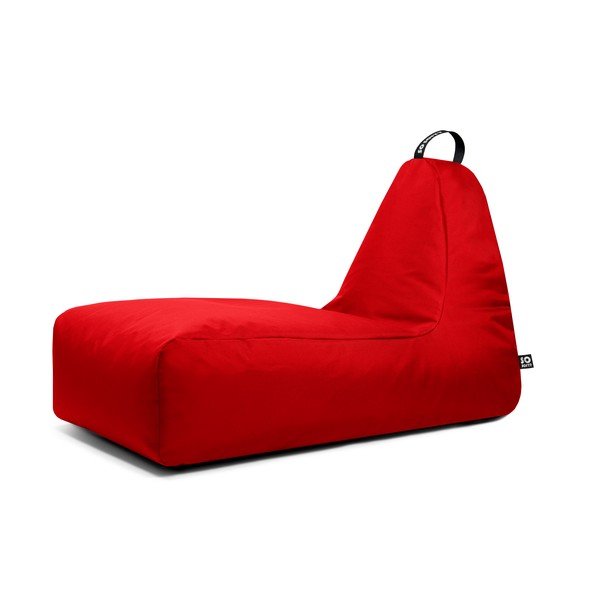 Czerwony worek do siedzenia Chill XXL – So Soft?