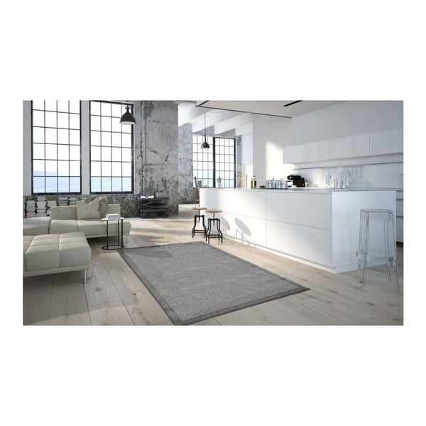 Szary dywan odpowiedni na zewnątrz Floorita Chrome, 160x230 cm-image-3