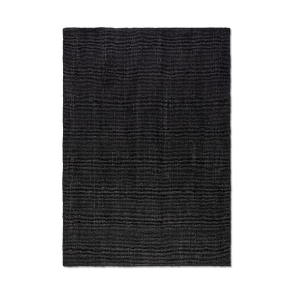Czarny dywan z juty 190x280 cm Bouclé – Hanse Home