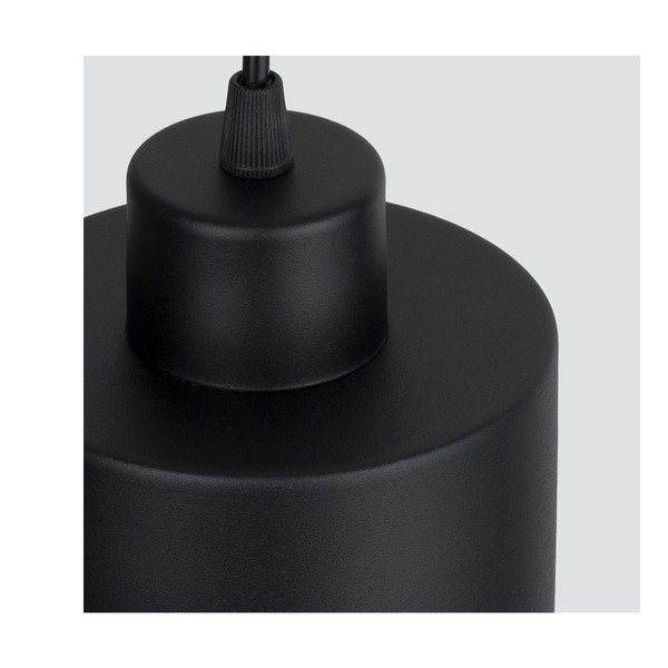 Czarna lampa wisząca ø 12 cm Alastro – Sollux-image-4