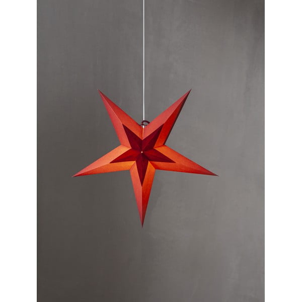 Czerwona dekoracja świąteczna Star Trading Diva, ø 60 cm