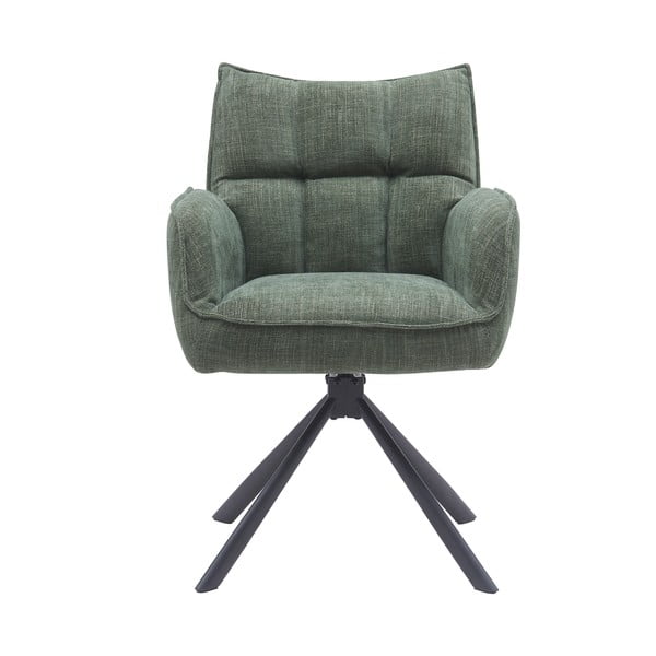 Zielone tapicerowane fotele jadalniane zestaw 2 szt. Marilla – Unique Furniture-image-3