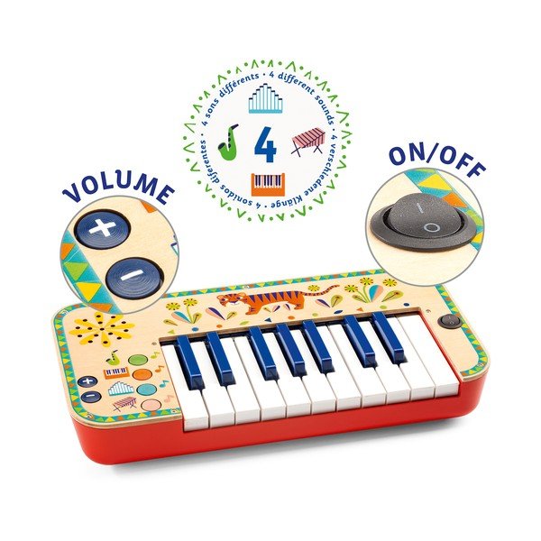 Zabawka muzyczna Synthesizer – Djeco-image-1