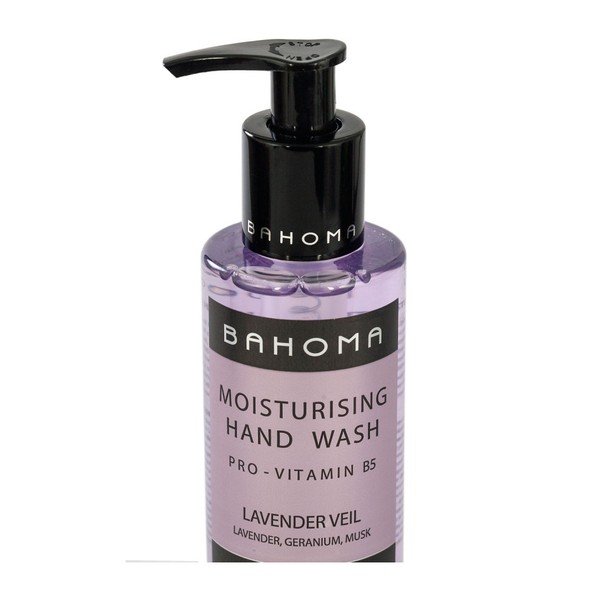 Mydło do w płynie o zapachu lilii i bursztynu Bahoma London Lavender Veil, 250 ml-image-3