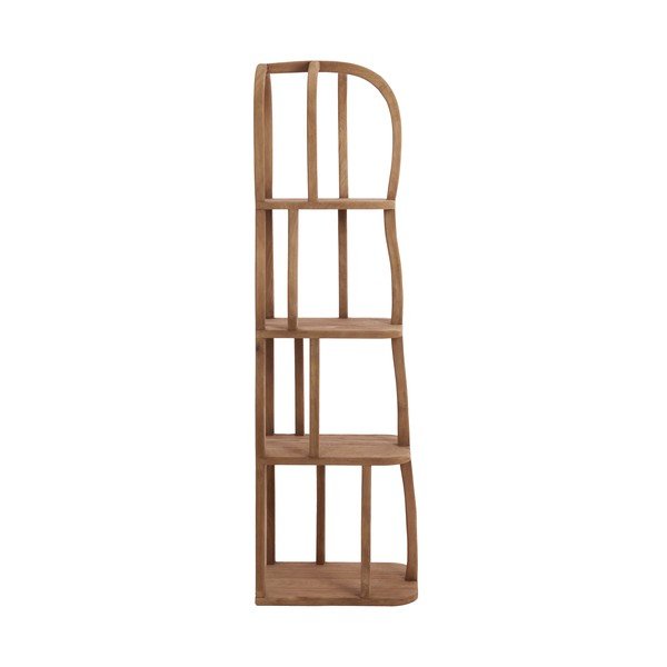 Regał z litego drewna mango w naturalnym kolorze 53x175x40 cm Lowe – Light & Living-image-1