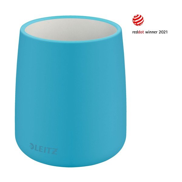 Niebieski ceramiczny kubek na długopisy Leitz Cosy-image-4