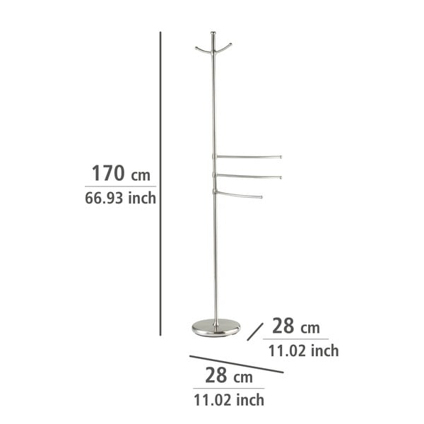 Stojak na ręczniki i szlafroki Wenko Adiamo-image-2