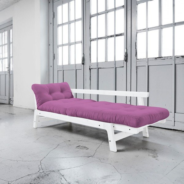 Sofa rozkładana Karup Step White/Taffy Pink-image-3