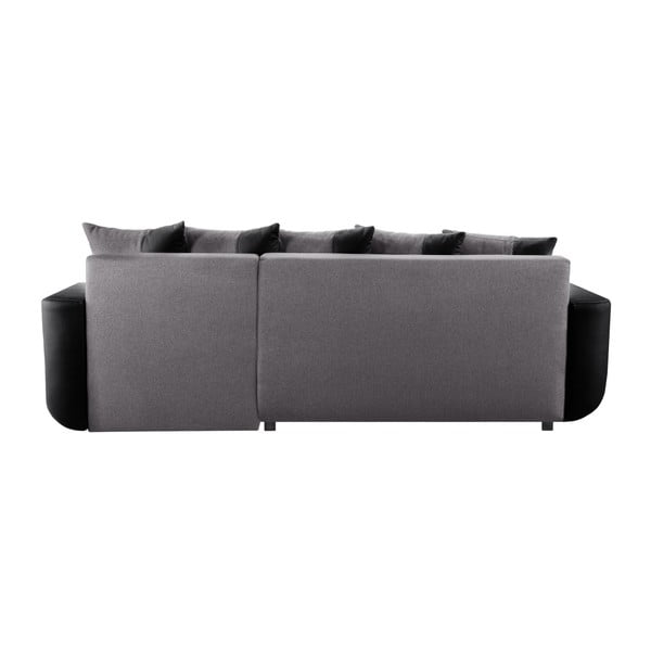 Czarno-szary narożnik prawostronny Interieur De Famille Paris Destin-image-2