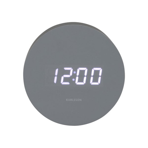 Budzik cyfrowy ø 9 cm Spry Round – Karlsson