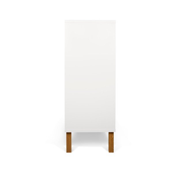 Biała wysoka komoda TemaHome Niche Pattern-image-2