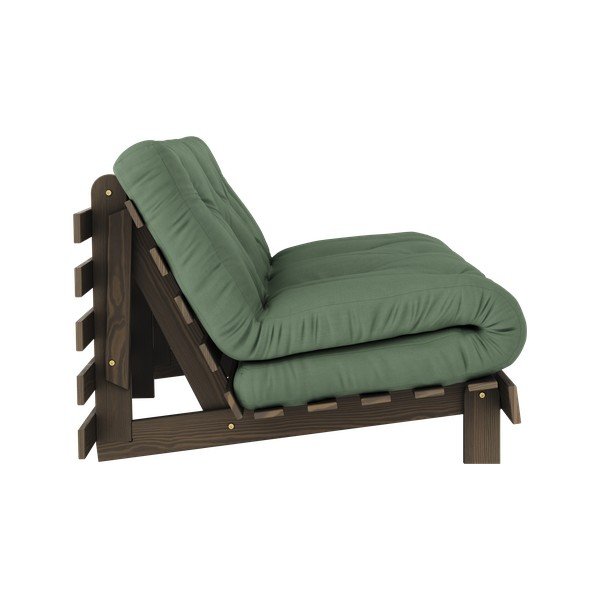 Zielona rozkładana sofa 160 cm Roots – Karup Design-image-4