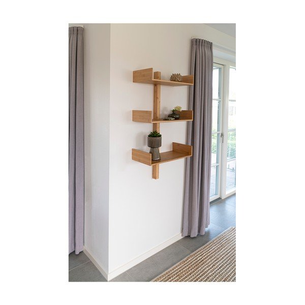 Piętrowa bambusowa półka 50 cm Villa – House Nordic-image-1