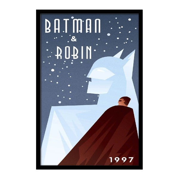 Plakat Batman & Robin, 35x30 cm