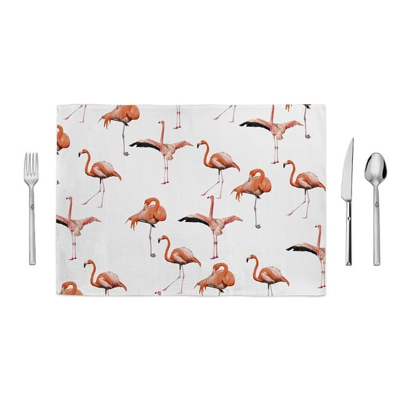Mata kuchenna Home de Bleu Mooving Flamingo, 35x49 cm