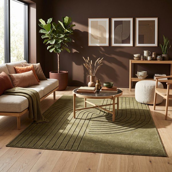 Zielony dywan 200x290 cm Solace – ESTE-image-3
