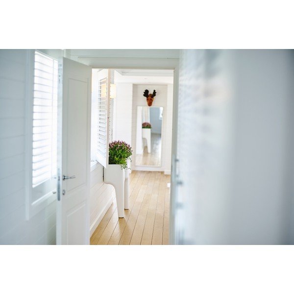 Designerska doniczka KIGA Small 88x34 cm, biała-image-1