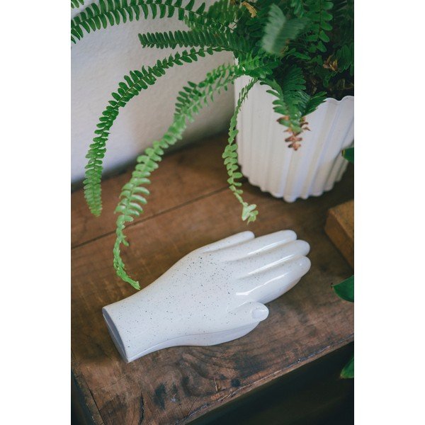 Ceramiczna szkatułka na biżuterię DOIY Hand, 23x11 cm-image-3