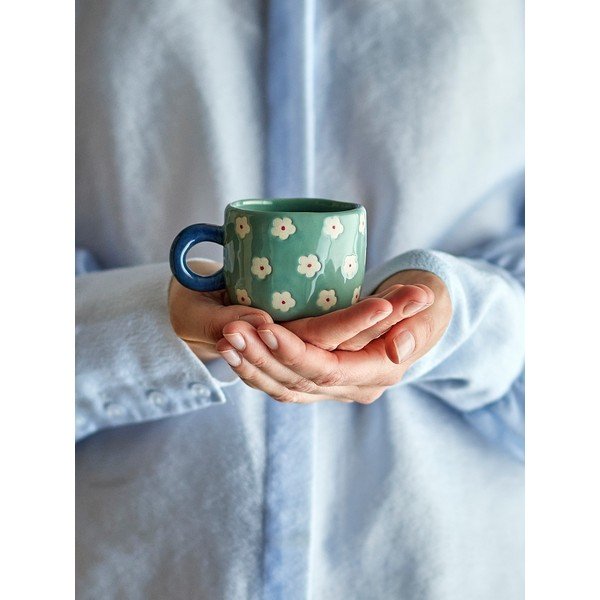 Jasnoniebieski ceramiczny kubek dla dzieci 110 ml Nini – Bloomingville-image-2