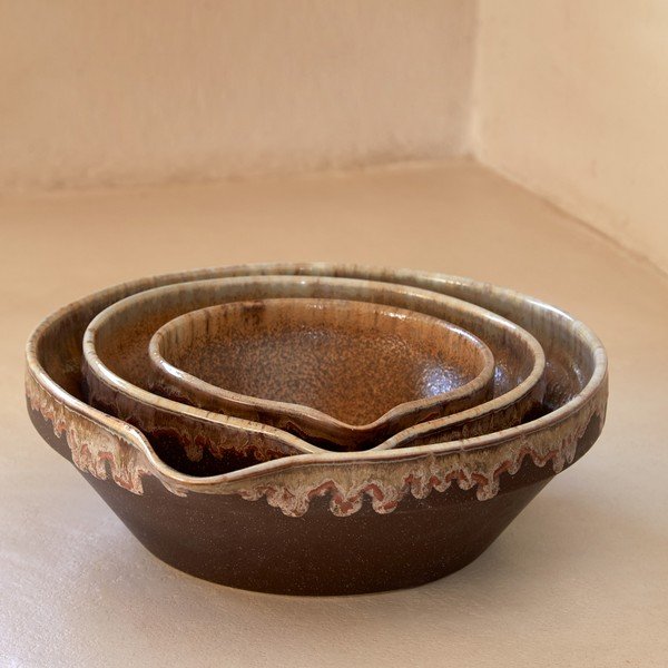 Ciemnobrązowa kamionkowa misa Poterie – Casafina-image-2