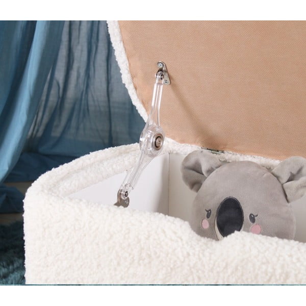 Biały puf dziecięcy Moouv – Artie-image-1