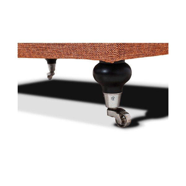 Pomarańczowy taboret VIVONITA William-image-3
