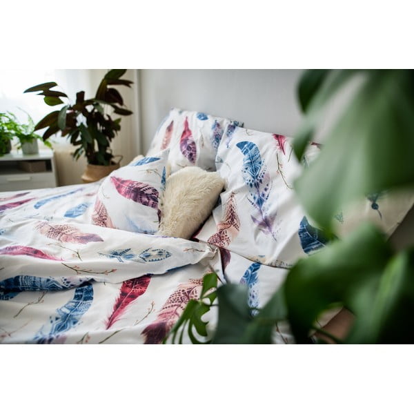 Bawełniana pościel jednoosobowa 140x200 cm LP Dita Piume – Cotton House-image-4