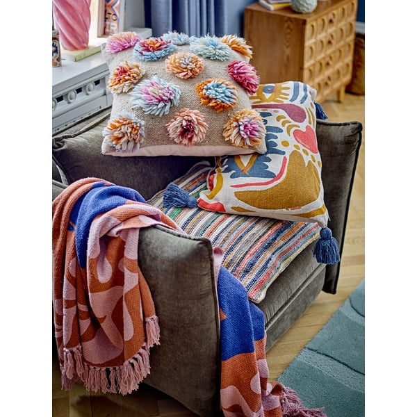 Poduszka dekoracyjna z mieszanki wełny 50x50 cm Somma – Bloomingville-image-3