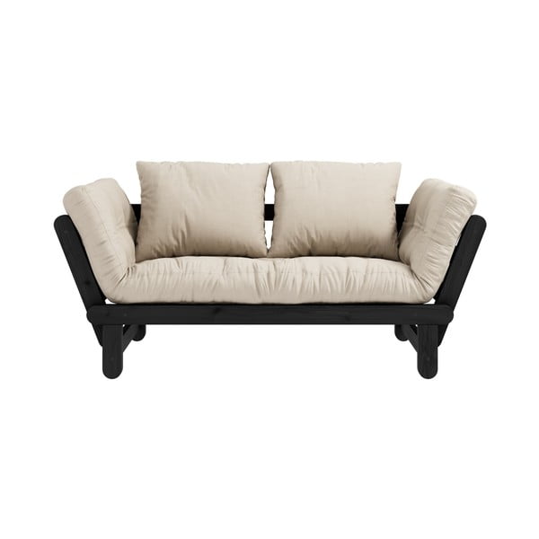 Sofa rozkładana Karup Design Beat Black/Beige