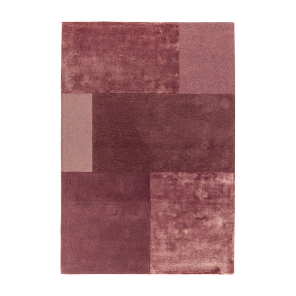 Ciemnoróżowy dywan Asiatic Carpets Tate Tonal Textures, 200x290 cm