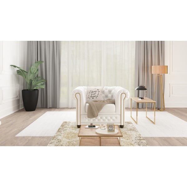 Biały fotel z imitacji skóry York – Ropez-image-3