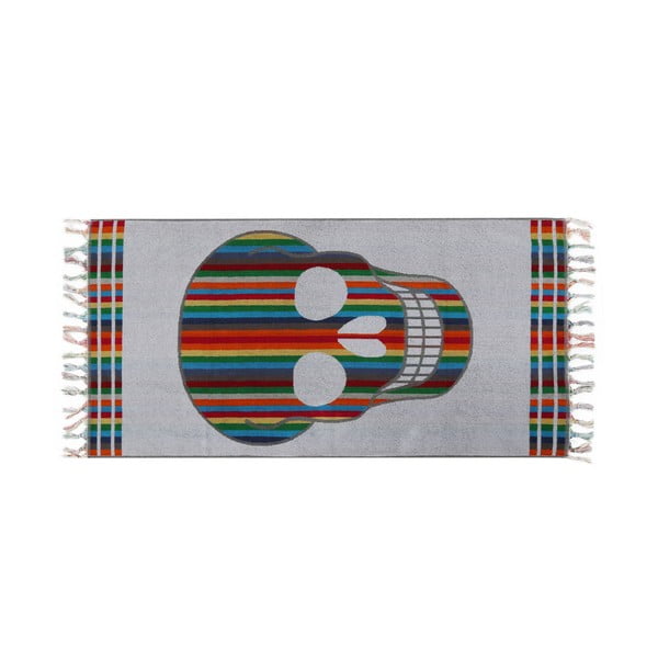 Ręcznik plażowy Rainbow Skull