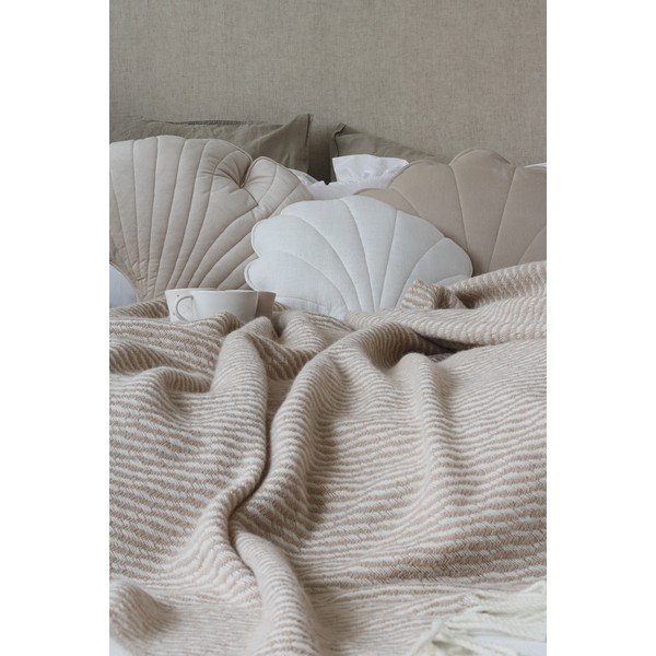 Wełniany koc 130x170 cm Sandy Beach – Moi Mili-image-1