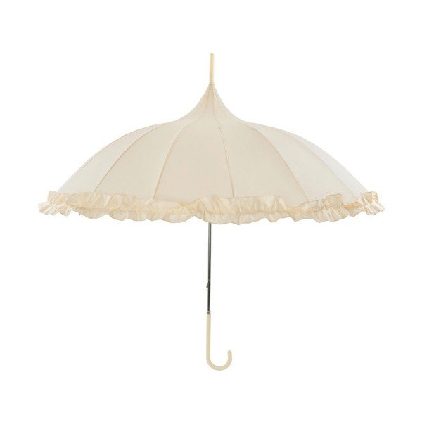 Kremowy parasol Pagoda, ⌀ 90 cm-image-2