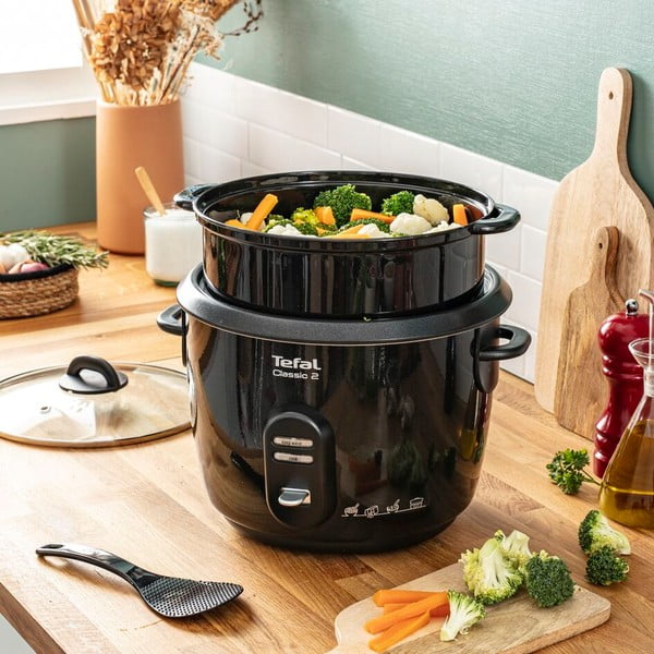 Czarne urządzenie do gotowania ryżu RK103811 – Tefal-image-1