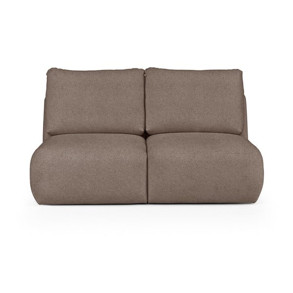 Brązowa sofa z materiału bouclé 164 cm Mirel – Rodier