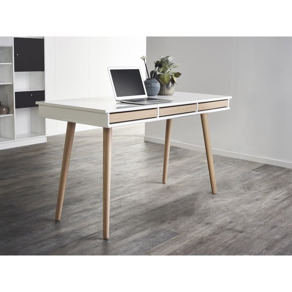 Biurko w dekorze dębu 137x60 cm Mistral – Hammel Furniture-image-1