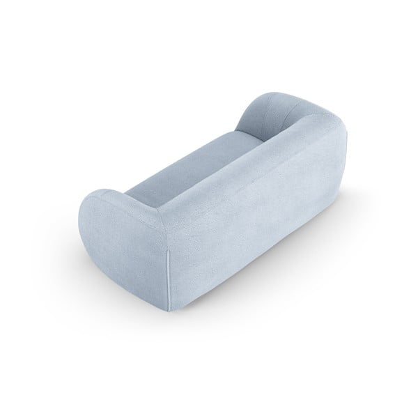 Jasnoniebieska sofa z materiału bouclé 210 cm Essen – Cosmopolitan Design-image-3