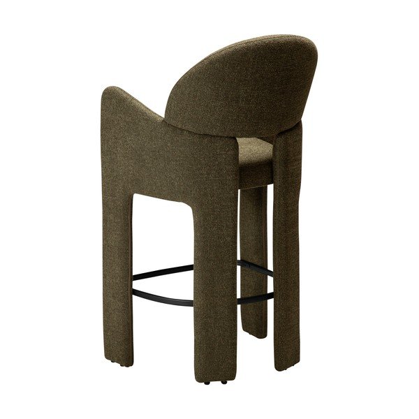 Hoker w kolorze khaki (wysokość siedziska 68,5 cm) Aole – DAN-FORM Denmark-image-4