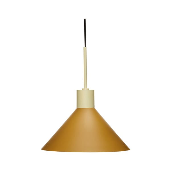 Pomarańczowa lampa wisząca ø 35 cm Crayon – Hübsch