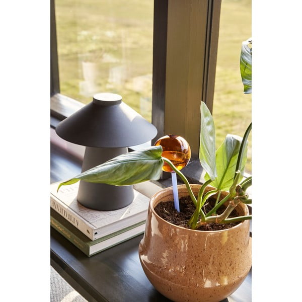 Czarna metalowa lampa stołowa Chipper – Hübsch-image-1