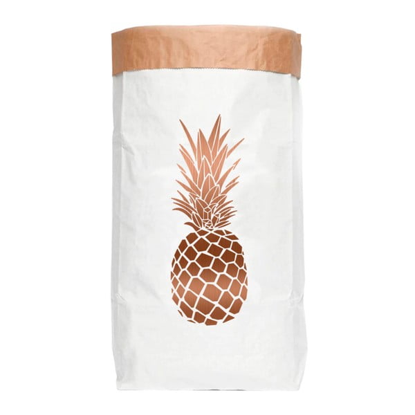 Torba papierowa z recyklingu Really Nice Things Most Pineapple