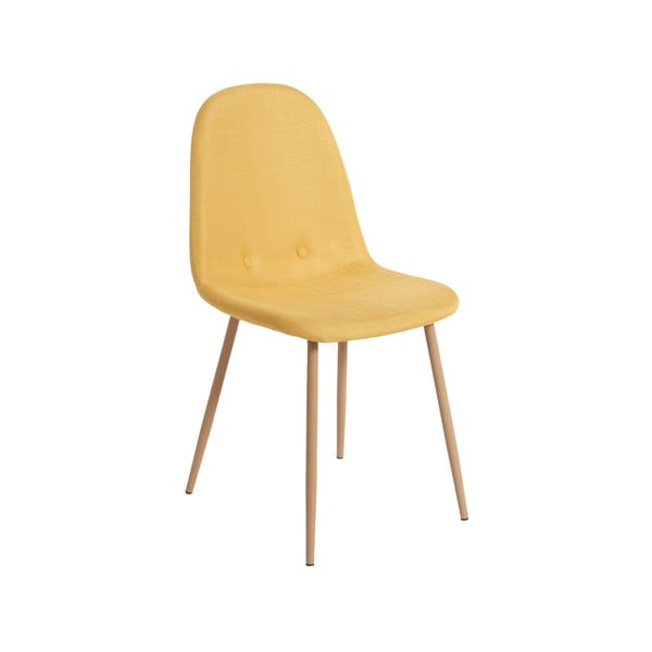 Zestaw 2 żółtych krzeseł Bonami Essentials Lissy